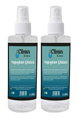 Clintex Kimya Yapışkan Çözücü Sökücü 2x200 Ml