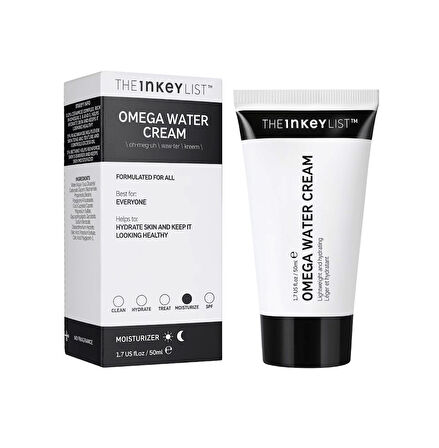  THE INKEY LIST Omega Water Cream - Nemlendirici 50 ml 