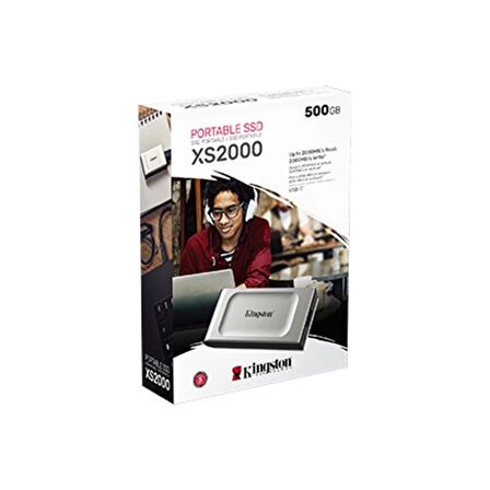 ONTECH - 1 Tb Kıngston External Usb-c 3.2 Gen 2x2 Ssd 2000/2000 Mbs Sxs2000/1000g