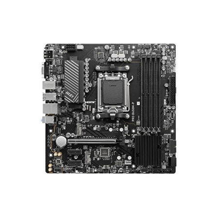 ONTECH - Msı Pro B650m-p Ddr5 7200mhz 1xvga 1xhdmı 1xdp 2xm.2 Usb 3.2 Matx Am5 ( Amd Am5 7000 Serili İşlemci Uyumlu)