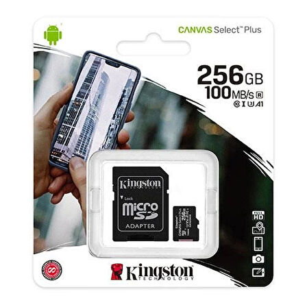 ONTECH - 256 Gb Kıngston Mıcro Sd Card Cl10 Sdcs2/256gb