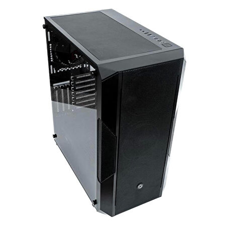 ONTECH - Frısby Fc-9435g 750w 80+ Bronze 4x120mm Double Slım Rıng Rgb Fan Usb3.0 Gamıng Siyah Kasa