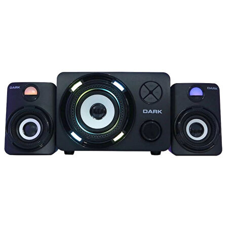 ONTECH - Dark Dk-ac-sp214 Total 11w Rms 2+1 Usb Speaker