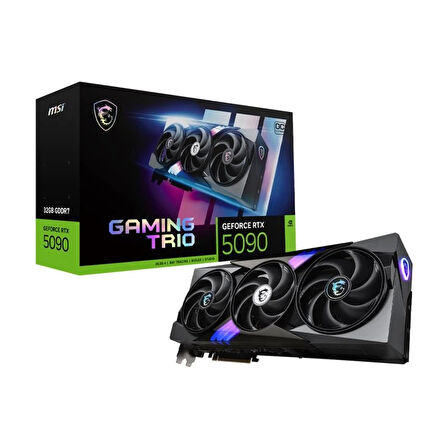 ONTECH - Msı Geforce Rtx5090 32g Gamıng Trıo Oc 32gb Gdrr7 512bıt 1xhdmı 3xdp Ekran Kartı
