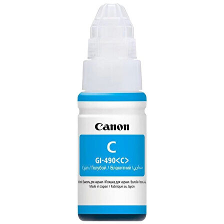 ONTECH - Canon Gı-490c Mavı Tank Kartuş 7.000 Sayfa