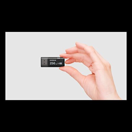 Kıoxıa U301 256gb Usb 3.2 Gen1 Transmemory Flash Disk (siyah)