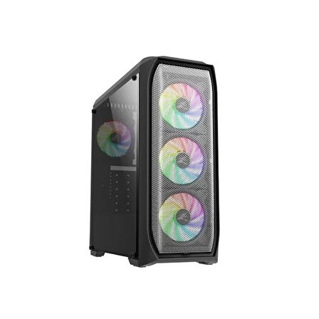 ONTECH - Zalman N5mf 600w 4x120mm Rgb Fan Usb 3.0 Atx Siyah Kasa