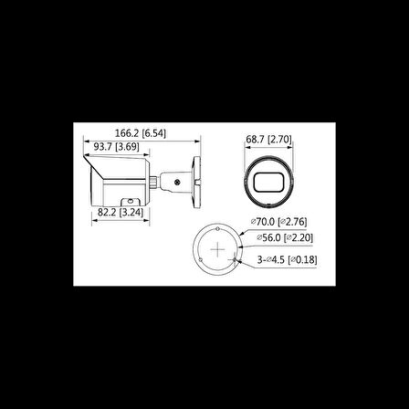 Dahua Ipc-hfw1230s-s-0280b-s4 2mpix, 2,8mm  Lens, Sd Kart, Starlight, H265+, 30mt Gece Görüşü, Ip67, Poe Bullet Ip Kamera