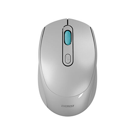 Everest Smw-87, Usb Nano 2,4g Kablosuz, 1600dpi, Optik, 4 Tuşlu, Gri Mouse