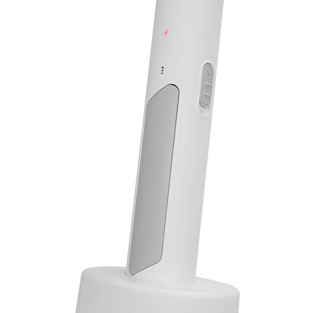 Asonıc As-a25, Beyaz-gri, 3000v, Raket Tipi, Uv Mor Işıklı, 1200mah, Bataryalı, Şarj Edilebilir, Sinek Öldürücü
