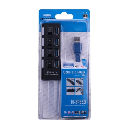 Hytech Hy-u350 4 Port Usb 3.0 Hub