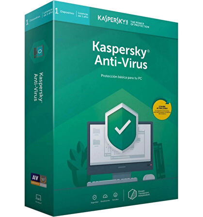 ONTECH - Kaspersky Antıvırus 2 Kullanıcı 1 Yıl