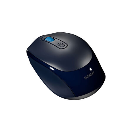 Everest Smw-87, Usb Nano 2,4g Kablosuz, 1600dpi, Optik, 4 Tuşlu, Lacivert Mouse