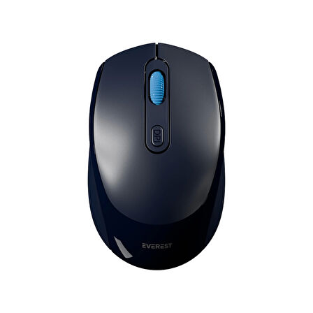 Everest Smw-87, Usb Nano 2,4g Kablosuz, 1600dpi, Optik, 4 Tuşlu, Lacivert Mouse