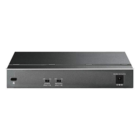 ONTECH - Tp-lınk Omada Ds108gp 8 Port Gıgabıt 65w 250 Metre Poe Mesafe Metal Kasa Swıtch