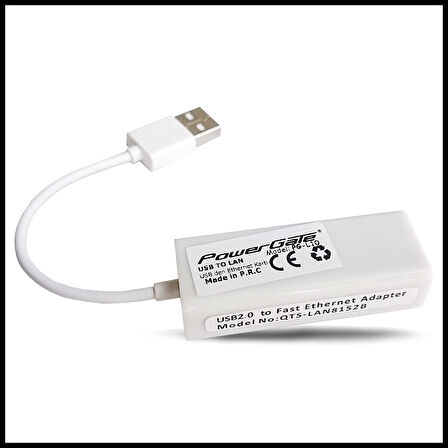 Powergate Pg-l10, Megabit, Usb 2.0, Ethernet Kartı