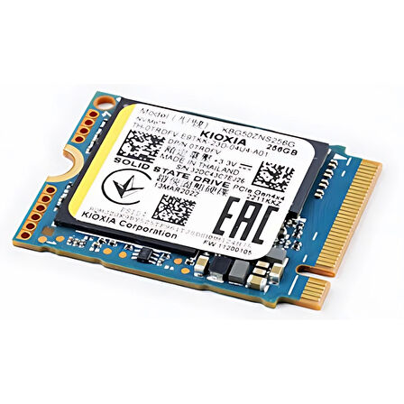 Kıoxıa Bics Flash, Kbg50zns256g, 256gb, 3400/1900, Gen4, Nvme Pcıe M.2 2230, Ssd (bulk-kutusuz)