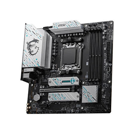 ONTECH - Msı B650m Gamıng Plus Wıfı Ddr5 6400mhz 1xhdmı 1xdp 2xm.2 Usb 3.2 Am5 Matx (amd Am5 8000/ 7000 Seris İşlemci Uyumlu )
