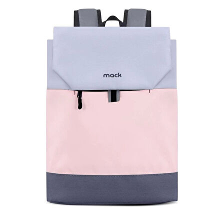 ONTECH - Mack Mce-1302 14.1" Zen Eco Günlük Sırt Çantası Pembe Gri