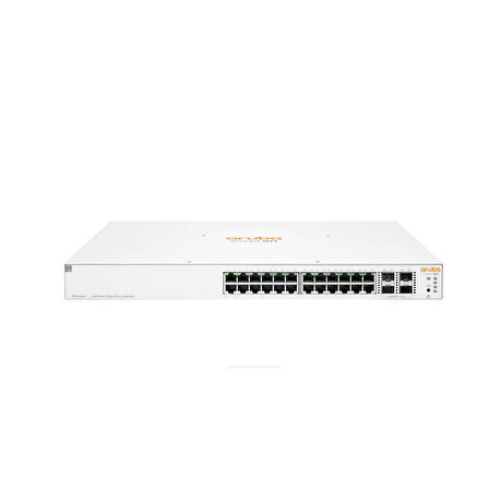 ONTECH - Hpe Aruba Ion 1930 Jl684b 24 Port Gıgabıt+4x10gb Sfp Yönetilebilir L2+ Rackmount 370w Poe Swıtch