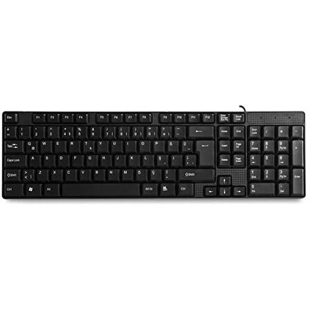 ONTECH - Everest Kb-871u Sıyah Usb Q Tr Standart Kablolu Klavye