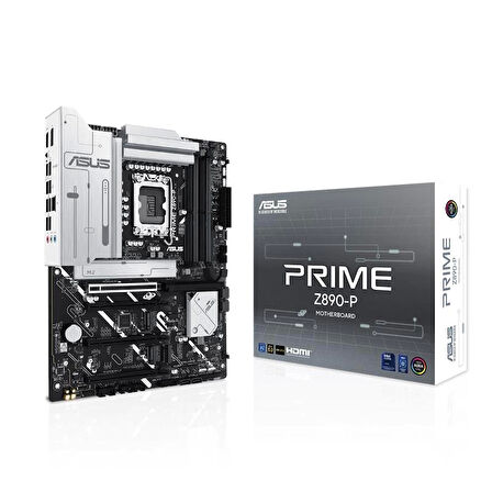 ONTECH - Asus Prıme Z890-p Ddr5 8666mt/s 1xhdmı 1xdp 1xusb Type-c 4xm.2 Atx 1851p (ıntel Ultra Processors Serıes 2)