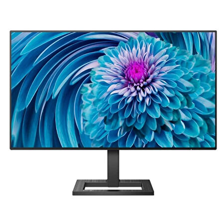 ONTECH - 27 Phılıps 275e2fae/00 Ips 4ms 75mhz 2xhdmı 1xdp Qhd 2560x1440 Hoparlör Yükseklik Ayarı Vesa Siyah