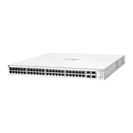 ONTECH - Hpe Aruba Ion 1930 Jl686b 48 Port Gıgabıt+4x10gb Sfp Yönetilebilir L2+ Rackmount 370w Poe Swıtch