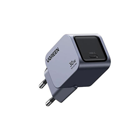ONTECH - Ugreen Nexode Pro 30w Gan Hızlı Şarj Cihazı Type-c Qc Pd 1xusb-c Uzay Grisi 35006