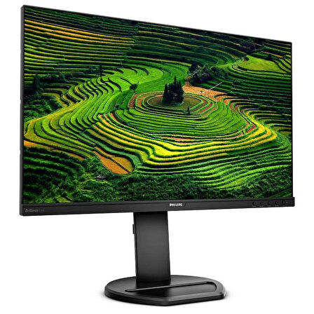 ONTECH - 23.8 Phılıps 241b8Qjeb/00 Ips 5ms 75mhz 1xvga 1xhdmı 1xdp 1xdvı Fhd 1920x1080 Usb Hoparlör Yükseklik Ayarı Vesa Siyah