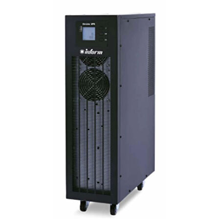 ONTECH - Inform Dsp Evo 10kva 1f/1f (16x9ah) 3/7dk Lcd Onlıne Ups