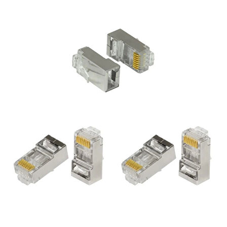 ONTECH - Frısby Fnw-rj4522n Rj45 Ftp Cat6 Konnektor Metal 100lü Paket