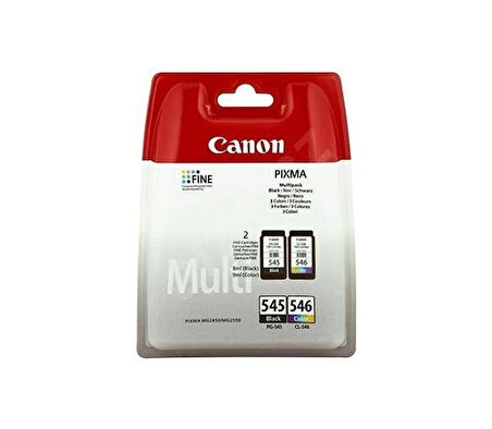 ONTECH - Canon Pg-545/cl-546 Multıpack Murekkep Kartus 2 Lı + Kagıt Hedıyelı