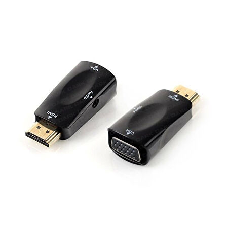ONTECH - Dark Dk-hd-ahdmıxvga4 Hdmı To Vga Dıgıtal Analog Monitör Dönüştürücü