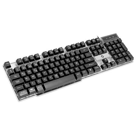 ONTECH - Frısby Fk-g508Qu Usb Q Tr 3 Renklı Işıklı Kablolu Klavye