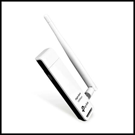 Tp-lınk Tl-wn722n, 150mbp, 2.4ghz, 4dbi Anten, Usb2.0, Wıreless Ethernet