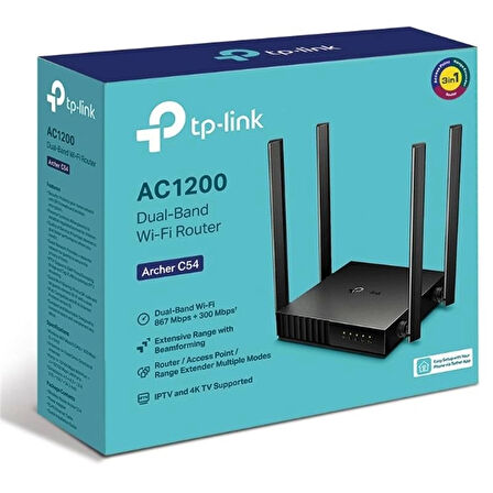 ONTECH - Tp-lınk Archer C54 Ac1200 Kablosuz Dual Band Router