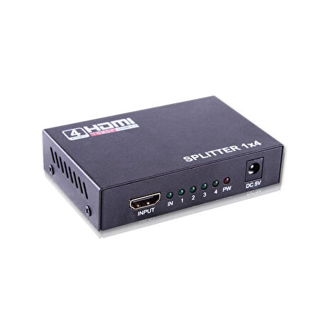 ONTECH - Qport Q-spl4 Full Hd 1 Giriş 4çıkışlı Hdmı Splıtter (sinyal Çoğaltıcı)