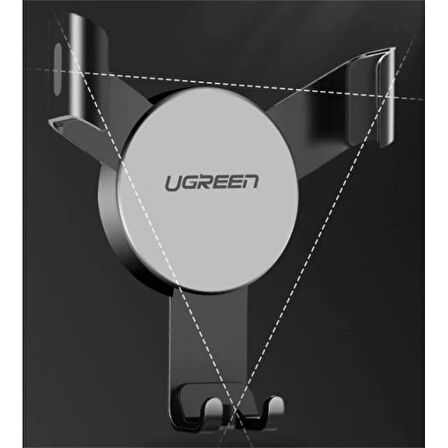 ONTECH - Ugreen Araç İçi Telefon Tutucu Air Vent Siyah 40907