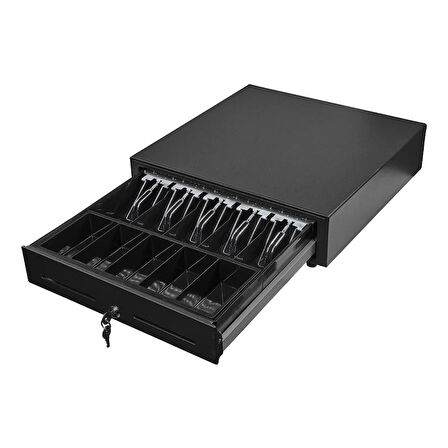 ONTECH - 5 Gözlü Metal Kasa Para Çekmecesi