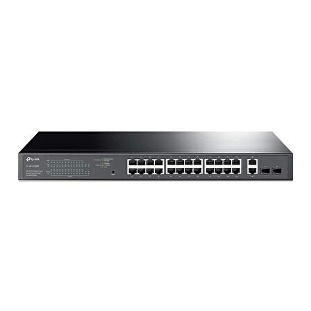 ONTECH - Tp-lınk Tl-sg1428pe 24 Port Gıgabıt + 2xgıgabıt Rj45/sfp Uplınk Yönetilebilir 250w Poe Rackmount Swıtch