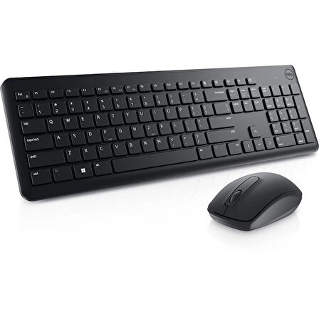ONTECH - Dell Km3322w Q Sıyah Kablosuz Usb Klv+mouse Set