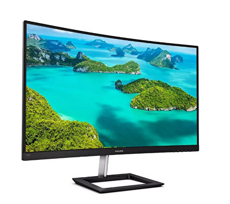 ONTECH - 31.5 Phılıps 328e1ca/00 4ms 60mhz 2xhdmı 1xdp 4k Uhd 3840x2160 Hoparlör Flıcker-free Düşük Mavi Işık Curved Vesa Siyah