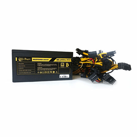 Hi Port Maxpower 2000W 90+ Altın Güç Kaynağı