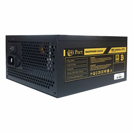 Hi Port Maxpower 2000W 90+ Altın Güç Kaynağı