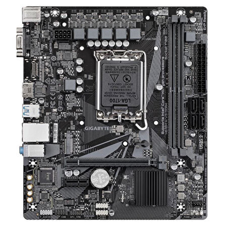 ONTECH - Gıgabyte H610m-h-v3 Ddr4 3200mhz 1xvga 1xhdmı 1xm.2 Usb 3.2 Matx 1700p (12. / 13. Ve 14. Nesil İşlemci Uyumlu)