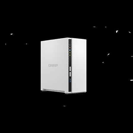 QNAP TurboNAS TS-233 2Gb Ram 2xYuvalı Tower NAS