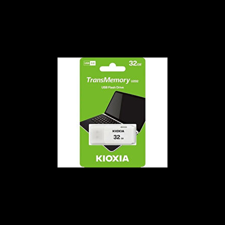 Kıoxıa U202 32gb Usb 2.0 Transmemory Flash Disk (beyaz)