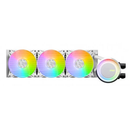 ONTECH - Msı Mag CorelıQuıd E360 Whıte 360mm Argb Sıvı İşlemci Soğutucu (lga 1150/1151/1155/1156/1200/1700/am5 Uyumlu)