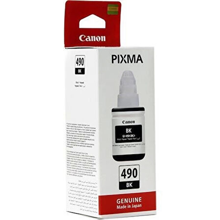 ONTECH - Canon Gı-490bk Sıyah Murekkep Kartus